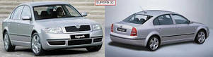 Дзеркала для Skoda Superb 2002-08