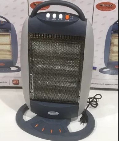 Інфрачервоний обігрівач Heater WX 7744 Halogen Wimpex дуйка 1200W