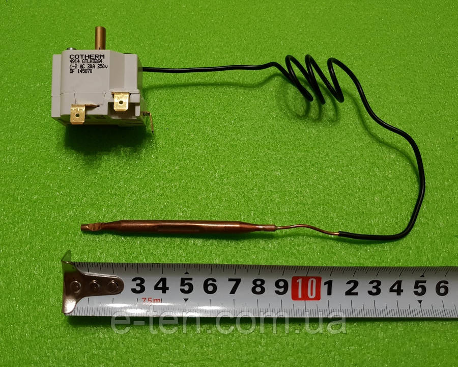 Терморегулятор капілярний COTHERM GTLH3264 / 20А / 250 V / T150 (3 контакти) для бойлерів Atlantic Франція, фото 1