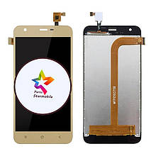 Дисплей Assistant AS-5436 + сенсор золотий