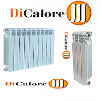 Радиатор алюминиевый отопления (батарея) 500x80 Dicalore Prime (боковое подключение)