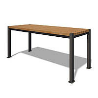 Стіл парковий БК-756С, кований стіл, дерев'яний стіл