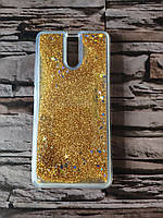 Чохол на meizu m6 note перетікає золотий
