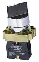 Кнопка поворотная 2-х позиционная стандартная ручка XB2-BD21 АСКО-УКРЕМ