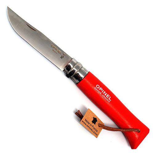 Ніж Opinel 8 VRI trekking червоний, фото 1