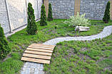 Садовий місток декоративний без билец Лесик, фото 8