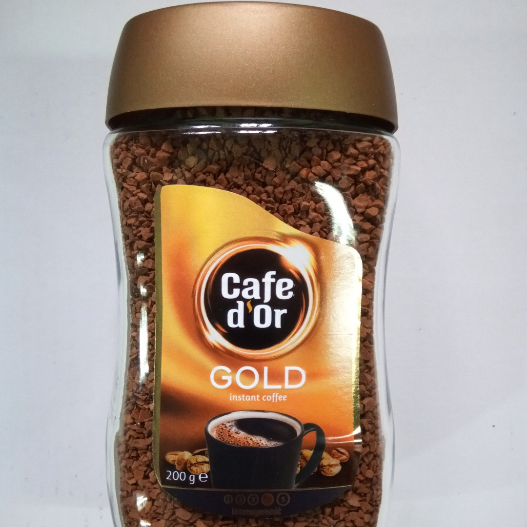 Кофе растворимый Дор Голд Cafe d'Or Gold 200 г - фото 1 - id-p177028305