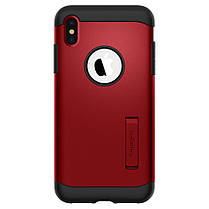 Чохол Spigen для iPhone XS Max Slim Armor, Merlot Red, фото 5