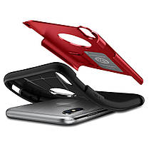 Чохол Spigen для iPhone XS Max Slim Armor, Merlot Red, фото 4