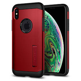 Чохол Spigen для iPhone XS Max Slim Armor, Merlot Red