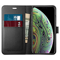 Чохол Spigen для iPhone Xs Wallet S, Black, фото 4