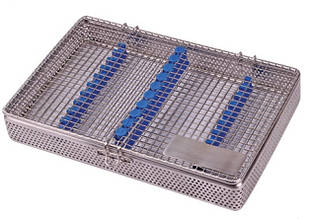 Касета для стерилізації на 10 інструментів