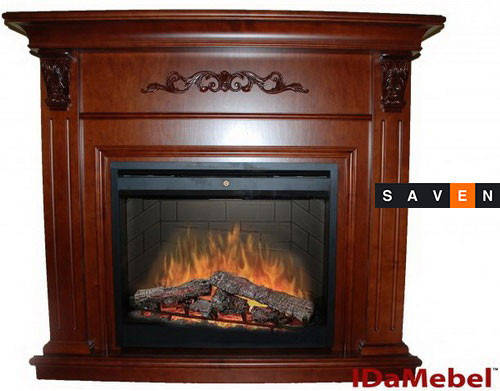 Камін портал кутовий для електрокаміна DIMPLEX IDaMebel Marseille (портал без топки для Symphony 26), фото 1