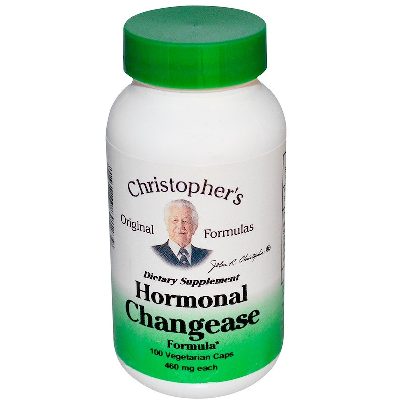 Christopher's s Original Formulas, Формула Hormonal Changease, 460 мг, 100 рослинних капсул