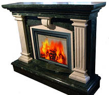 Изготовление каминов из мрамора и гранита любой сложности.