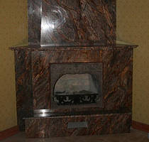 Облицовка каминов мрамором и гранитом.Изготовление и монтаж каминов из мрамора.