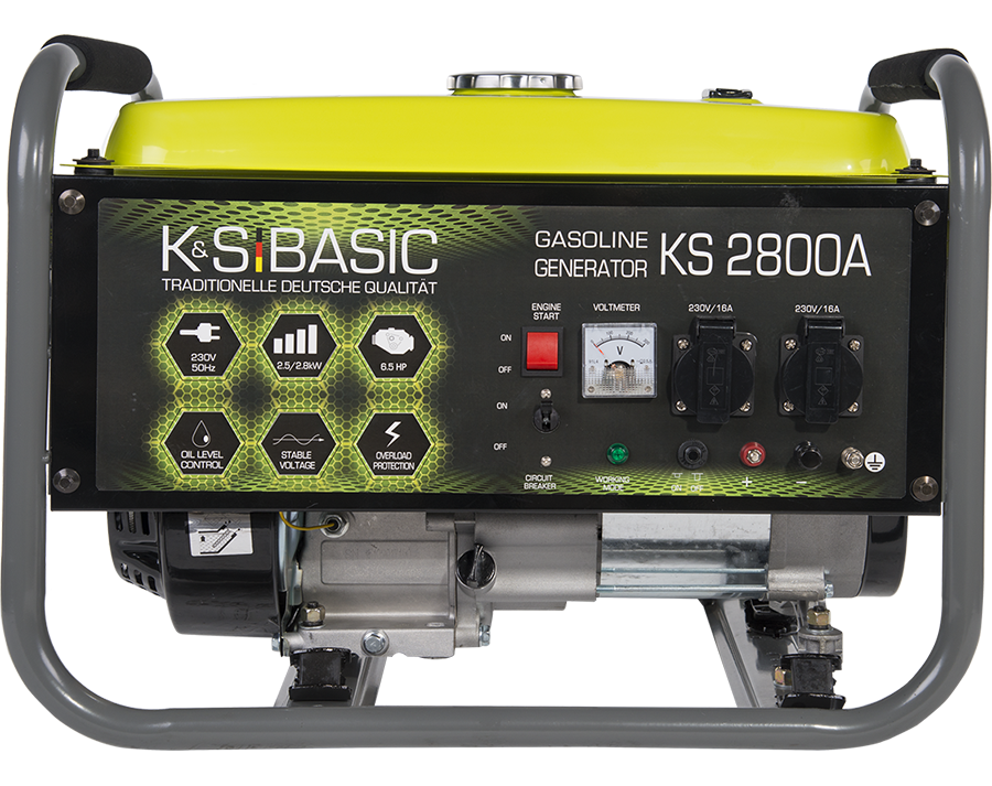 Генератор бензиновий K&S Basic KS 2800A (2,8 кВт)