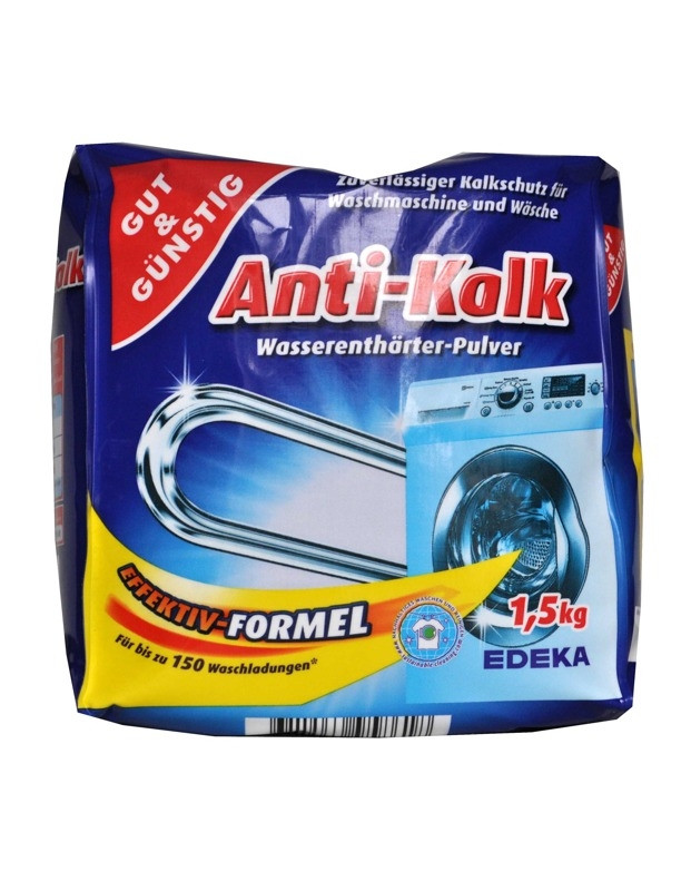 Порошок против накипи для стиральной машины Gut & Gunstig Anti Kalk 1.5 ...