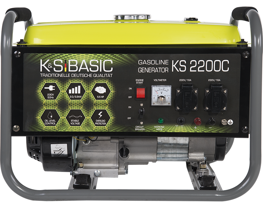 Генератор бензиновий K&S Basic KS 2200С (2,2 кВт)