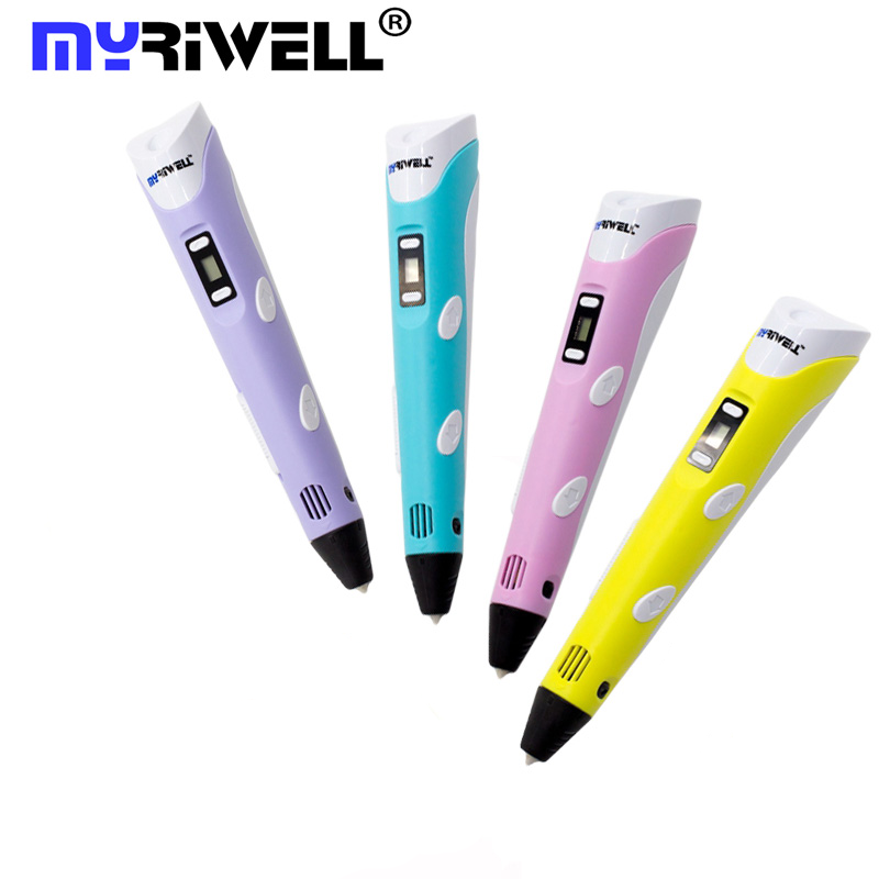 3D ручка Myriwell 2 RP100B (Оригинал) с LCD экраном - фото 4 - id-p857619633