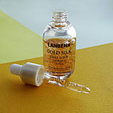 Ліфтинг сироватка Lanbena Gold Silk Collagen, золотий шовковий колаген равлика гіалуронка вітамін В3, фото 9