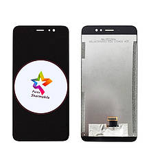 Дисплей Ergo F501 Magic + сенсор чорний (короткий шлейф)