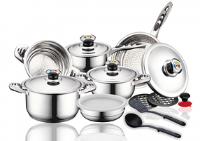 Набір каструль Royalty Line RL-16RN 16 pcs