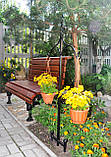 Стійка садова для кашпо декоративна СД-2, фото 3