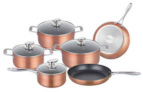 Набір каструль Royalty Line RL-FM10C Copper 10pcs