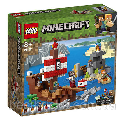 Lego Minecraft Пригоди на піратському кораблі 21152