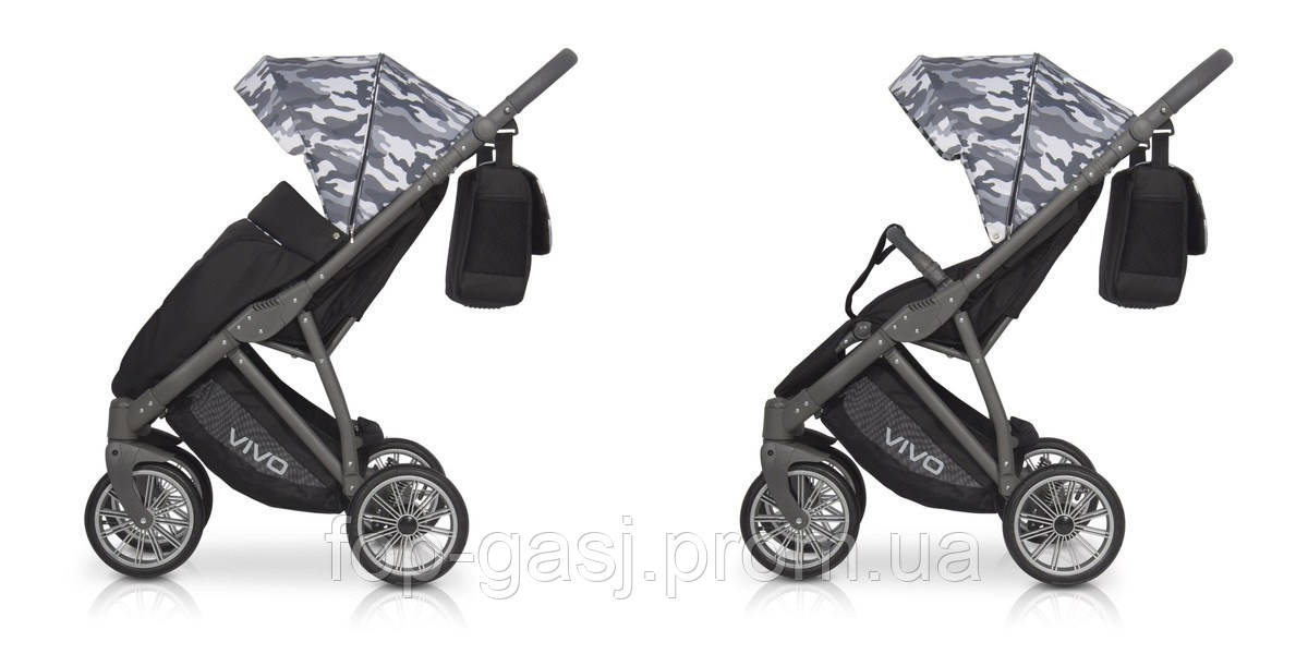 Дитяча прогулянкова коляска Expander Vivo Military