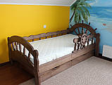 Дитяче двоярусне ліжко з дерева Нафаня, фото 2