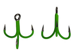 Крючок-тройник DAM MADCAT A-Static Treble Hook 6Х №1/0
