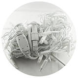 Вулична новорічна світлодіодна гірлянда 100 W-2 біла 100Led, фото 5