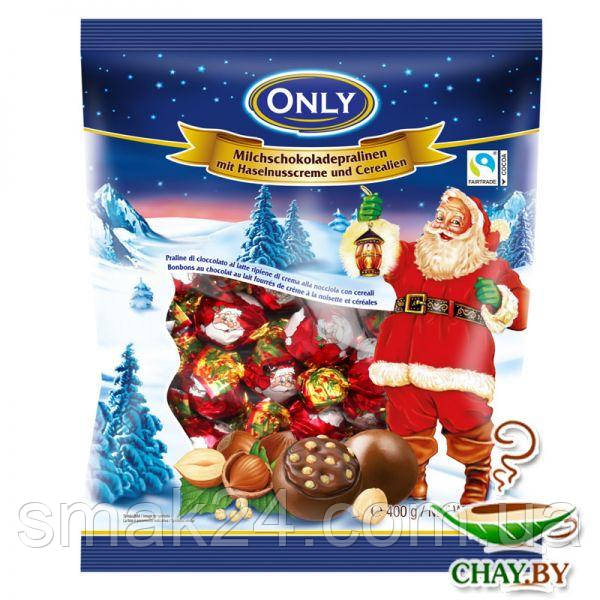 Шоколадні цукерки праліне Only Австрія 400 г