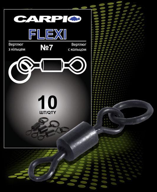 Вертлюг Carpio з кільцем Flexi No7