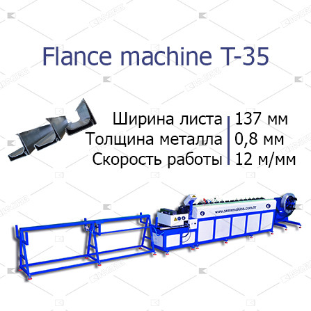 Лінія для виготовлення шинорейки Т-35