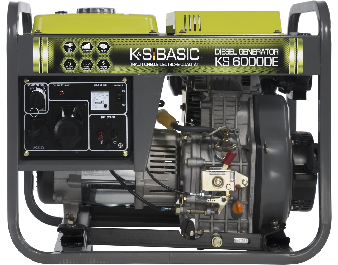 Генератор дизельний K&S Basic KS 6000DE (5,5 кВт), фото 1