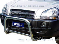 Защита переднего бампера Hyundai Tucson 2004-2010