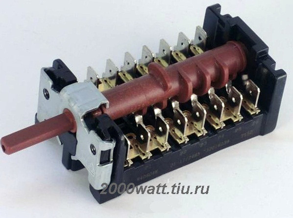 Чотирипозиційний перемикач для духовки "Hansa" Gottak 7la 840604