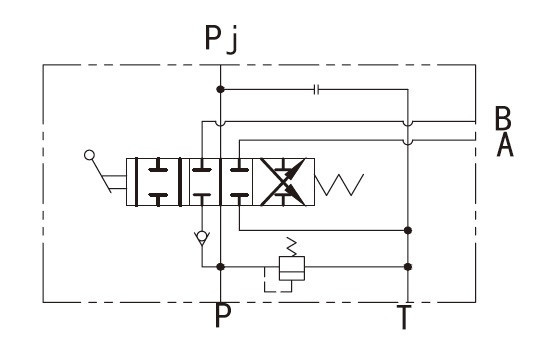 Гидрораспределитель Р40 без фиксирующего положения 1 секционный 40 л/мин - фото 2 - id-p858010261
