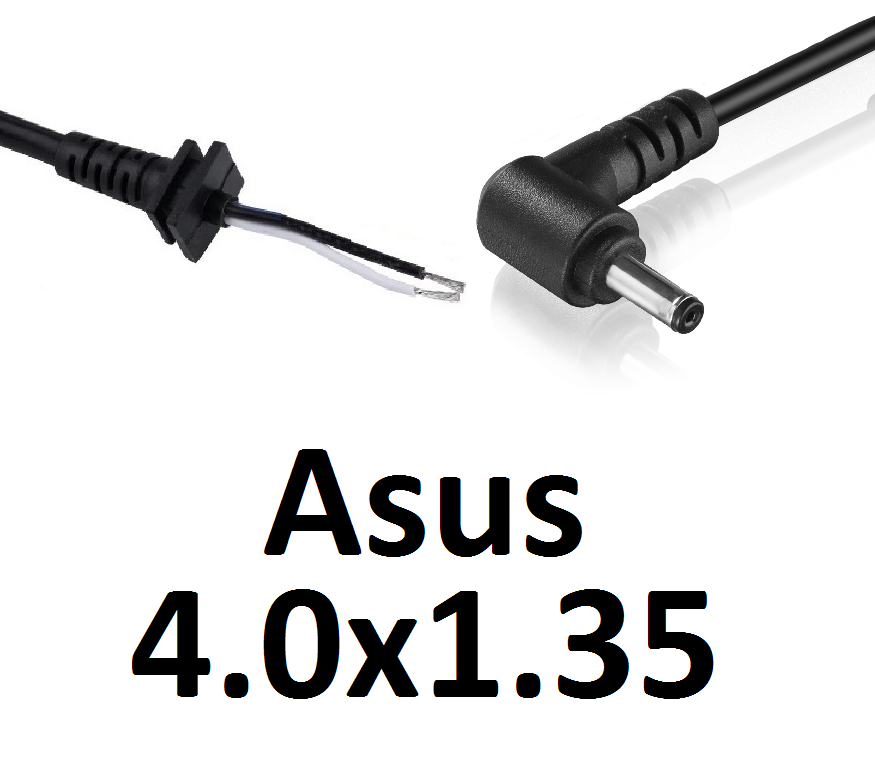 ОПТом Кабель для блока питания ноутбука Asus 4.0x1.35 (до 5a) (L-type ...