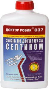 Засіб по догляду за септиком Доктор Робік 037