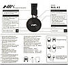Бездротові Bluetooth Навушники з MP3 плеєром NIA-X3 Радіоблютуз Чорні, фото 9
