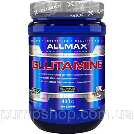 Глютамін ALLMAX Nutrition Glutamine Pure Micronized 400 г, фото 2