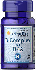 Puritan's Pride B-Complex and B-12 90 tabs
