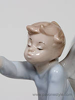 Порцелянова фігурка "Ангел" на лебіді (Pavone) JP-22/2, фото 5