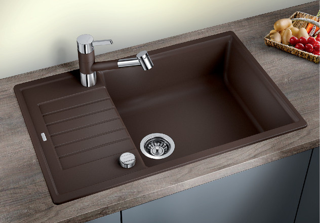 Гранітна кухонна мийка Blanco ZIA XL 6S COMPACT всі кольори, фото 1