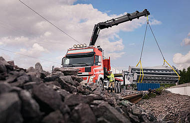 Кран-маніпулятор HIAB X-DUO 248