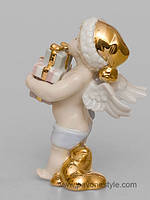 Фарфорова фігурка "Ангел з подарунками" (Pavone) JP-47/ 2, фото 3